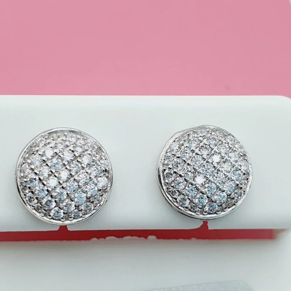 "925 Sterling Silver Cubic Zirconia Earrings, U19254576 - Picture 7 of 11